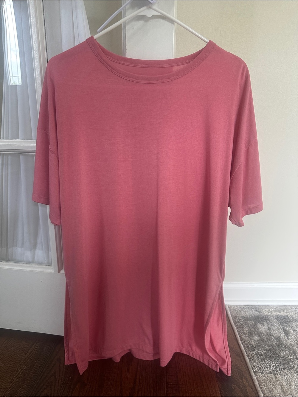 Old Navy Ultralite Active Oversized Tunic Pink Small Women S Summer
